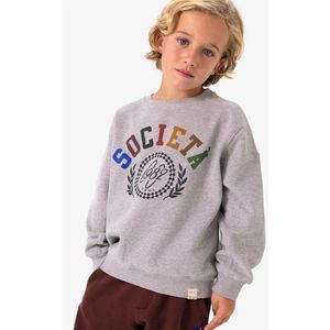 Sissy-Boy - Grijze sweater met artwork