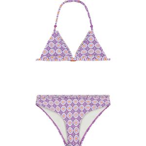 Shiwi Bikini set LIZZY TRIANGLE SET - HIPSTER - summer purple tile - 134/140