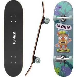 Skate 21 skateboard klein voor kinderen esdoornhout coole designs
