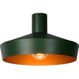 Lucide CARDIFF - Plafonnière - Ø 40 cm - 1xE27 - Groen