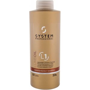 System Professional Luxeoil Keratin Protect Shampoo 1000ml