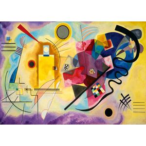 Kandinsky - Gelb-Rot-Blau, 1925 Puzzel 1000 stukjes