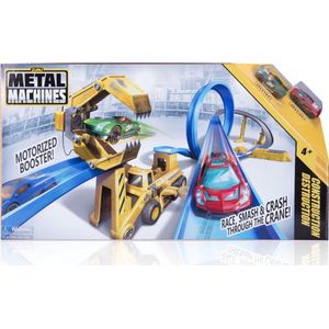 Metal Machines Construction Destruction - Racebaan - Speelset- met 2 Die-cast Raceauto's