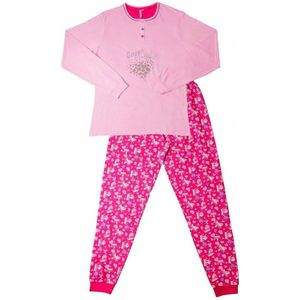 AnnaRebella Meisjes Pyjama Roze Maten: 152