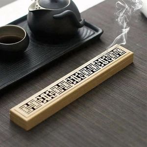 Wierook Brander met Prachtige Deksel van Keramiek - Porselein Wierook Stok Houder Stand met As Vangbak en Brandwerende Laag voor Thuis, Kantoor, Yoga en Meditatie