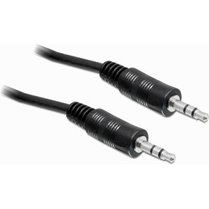 Delock kabel audio jack 3,5 mm stekker/stekker 2,5 m