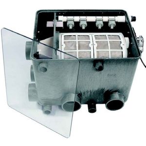 AquaForte transparante deksel trommelfilter AFT-1