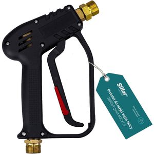 Sillar, hogedrukpistool, M22 buitendraad, vervanging voor hogedrukreinigers Kärcher HD, HDS, Kranzle, koud water en warm water, 280 bar