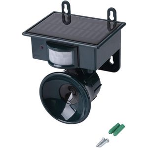 Vogelafweer ultrasoon dierenverjager zonne-energie - duivenafweer - vogels - pyr bewegingssensor - afweer voor balkon ramen - fruitbomen .