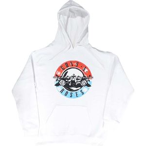 Guns N' Roses - Motorcross Logo Hoodie/trui - XL - Wit