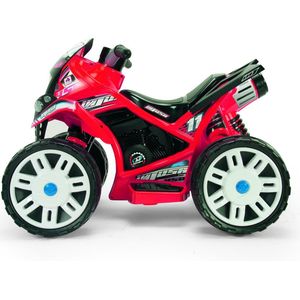 Injusa The Beast Elektrische Kinderquad 12v Rood/Zwart