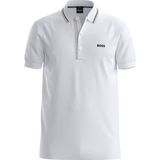 Boss Heren Polo Wit 50506195/105 Paule 4 10258215 01