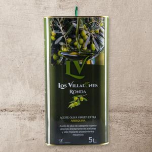 Los Villalones Biologische Extra Vierge olijfolie -NL BIO 01 Arbequina 5L Blik
