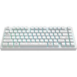 Dark Project - ALU Terra Nova - Draadloos Mechanisch Gaming Toetsenbord ANSI (ENG) - Wit