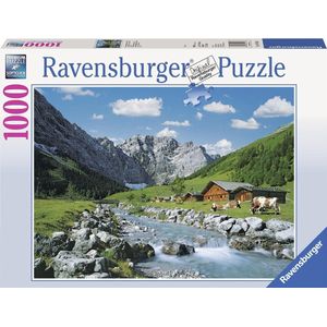 Karwendelgebergte Oostenrijk Puzzel (1000 stukjes, Landschappen)