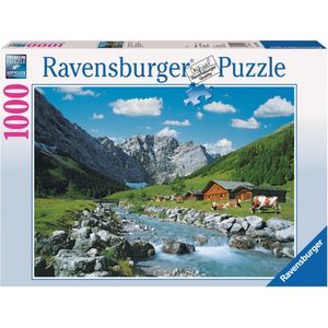 Karwendelgebergte Oostenrijk Puzzel (1000 stukjes, Landschappen)