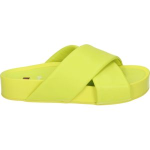 Hogl 102910 - Dames slippers - Kleur: Geel - Maat: 38