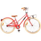 Volare Melody Kinderfiets - Meisjes - 24 inch - Koraal Rood - Prime Collection