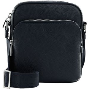 BOSS - New Crosstown Reporterbag - Schoudertas - Navy - Cowhide