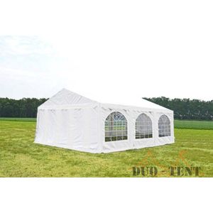 Partytent 6x6 PVC - Premium | Wit