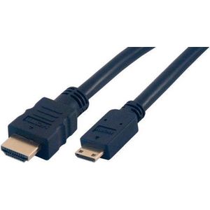 MCL 2m HDMI HDMI kabel HDMI Type A (Standaard) HDMI Type C (Mini) Zwart