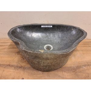 Waskom Natuursteen - 52x31x15cm - FL22381