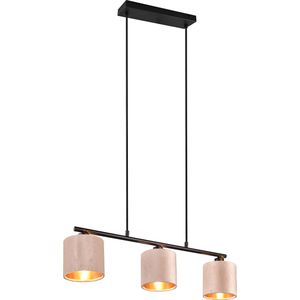 LED Hanglamp - Torna Julina - E14 Fitting - 3-lichts - Beige