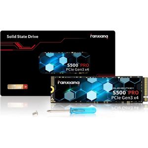 Elementkey SteadyFlow - 1TB / 1000GB - 3500Mbps - PCI 3.0x4 - Interne NVME SSD M.2 - SLC Cache - Ingebouwde Bescherming