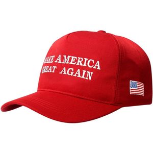 Cap - Pet - Humor - Verjaardag - Cadeau - President - Donald Trump - Cap - 2024 - Make America Great Again - Hoed - Republikein - Voor Mannen en Vrouwen - Verstelbare Cap - Baseball Cap - Rood