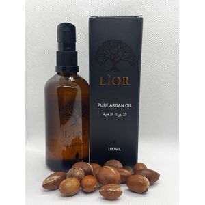 cosmetische Argan olie, 100% puur geen toevoegingen. Uv- straling bestendig en in een donkere fles.