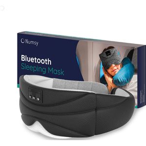 Numsy Slaapmasker Bluetooth - Slaap Koptelefoon - Hoofdband