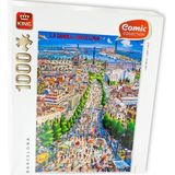 King Puzzel 1000 stukjes - Barcelona - 68 x 49 cm - comic collection