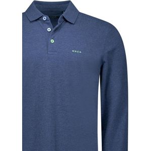 New Zealand Auckland Poloshirt Marshall 25bn221 1653 Dusk Navy Mannen Maat - XL