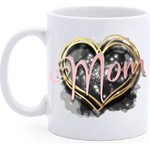 Bedrukte Beker Mom - Mok - verjaardag  Moeder - Geschenk - Moederdag  - Mug