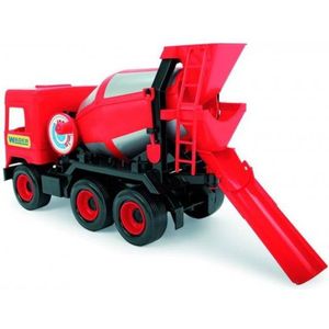 Wader Speelgoed Betonwagen Rood 43 Cm