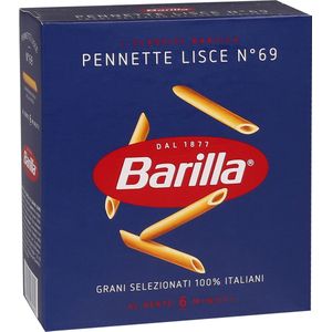 BARILLA Pennette Lisce - Italiaanse Penne Pasta 500g