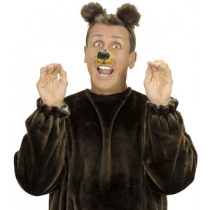 Pluche beren carnaval verkleed oren diadeem - Dierenpak