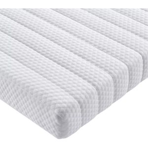 Topdekmatras - Topper 100x220 - HR60 koudschuim - Cooltouch - 10 cm dik - Medium/stevig