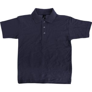 SOLS Kinder Unisex Zomer II Pique Polo Shirt (Marine)