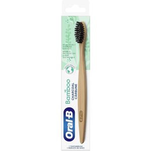 Oral-B - Tandenborstel - Bamboe - Houtskool - 1 Tandenborstel - 1 stuk