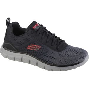 Skechers Track - Ripkent 232399-BKCC, Mannen, Grijs, Trainingschoenen, maat: 42,5