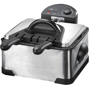 Clatronic FR 3195 - Friteuse - Frituur pan - met 3 frituurmanden