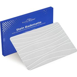 Antislip Badmat van Natuursteen - Sneldrogend en Super Absorberend - 60 x 39 cm
