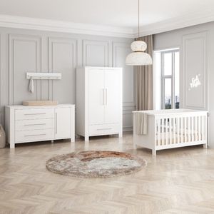 Born Lucky ® Meegroei Babykamer Noel 3 Delig XL Wit