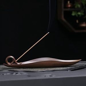 Keramische wierookstokjeshouder boot