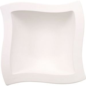 Villeroy & Boch New Wave Slaschaal - 25 x 25 cm - Wit (1 stuk)