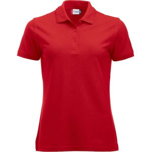 Clique Manhattan Dames Polo Rood maat XXL