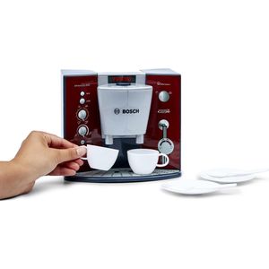 Klein Toys Bosch speelgoedkoffiezetapparaat - koffiemachine - incl. 2 kopjes - incl. geluid - rood