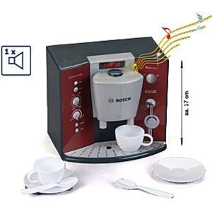 Klein Toys Bosch speelgoedkoffiezetapparaat - koffiemachine - incl. 2 kopjes - incl. geluid - rood