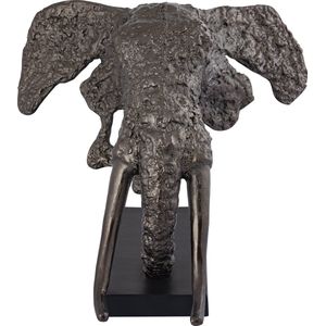 PTMD Deco object Olifant Iriss - 46x47x47 cm - Aluminium - Messing